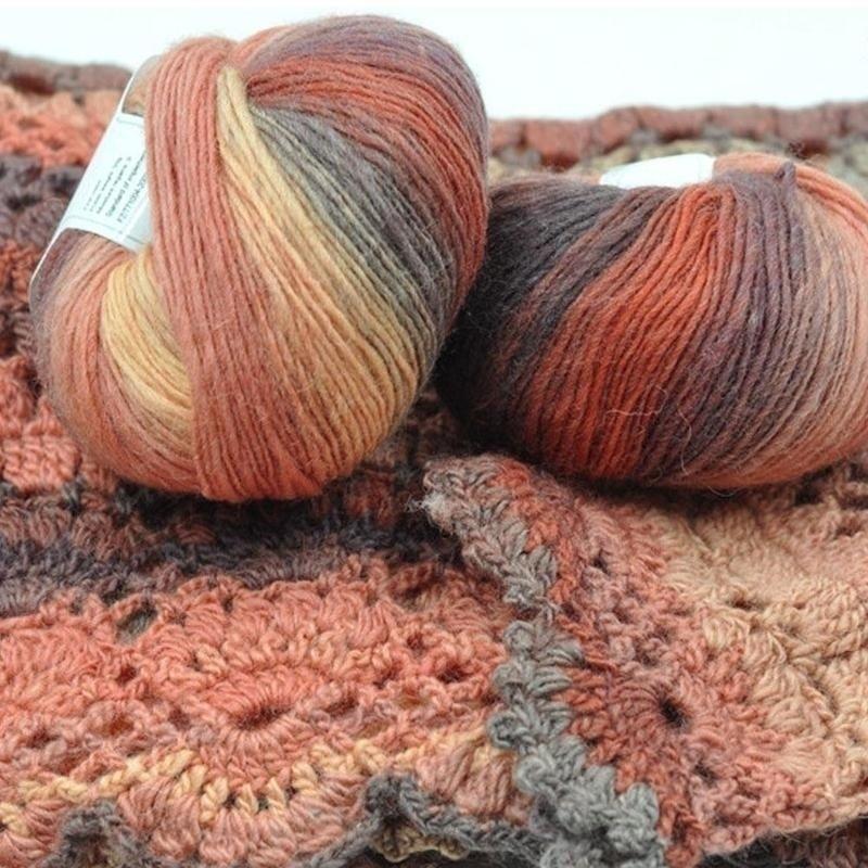 5 Rolls 50g/ball Worsted Section-dyed Rainbow Yarn 100% Pure Wool Yarn for DIY Hand Knitting Crochet Shawl Scarf Thread 8
5 Rolls 50g/ball Worsted Section-dyed Rainbow Yarn 100% Pure Wool Yarn for DIY Hand Knitting Crochet Shawl Scarf Thread 8