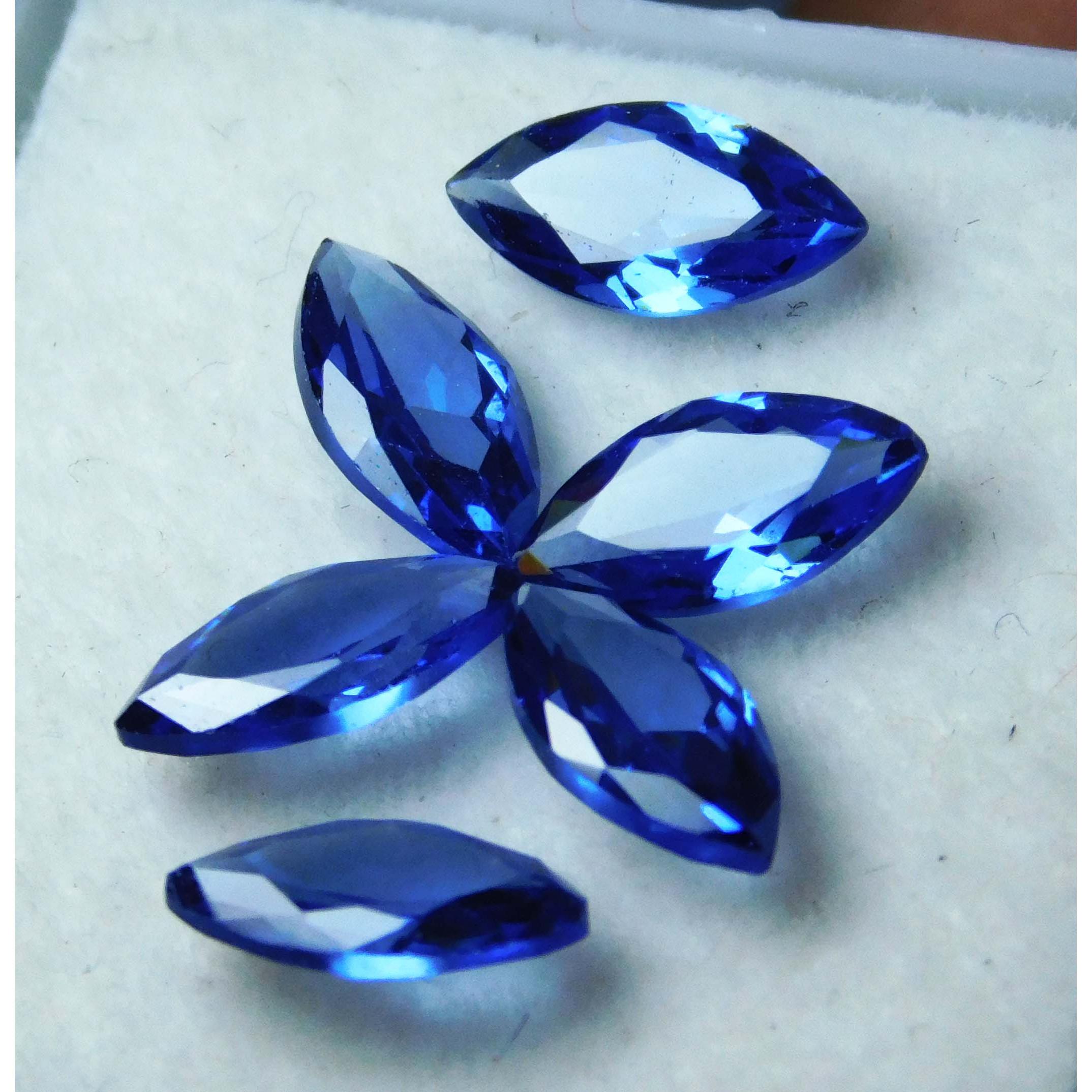 Blue Sapphire CERTIFIED Ring Size 6 PCS Natural Marquise Cut Loose Gemstone Lot MULTTIQ1122 5 mm approx синій
Blue Sapphire CERTIFIED Ring Size 6 PCS Natural Marquise Cut Loose Gemstone Lot MULTTIQ1122 5 mm approx синій