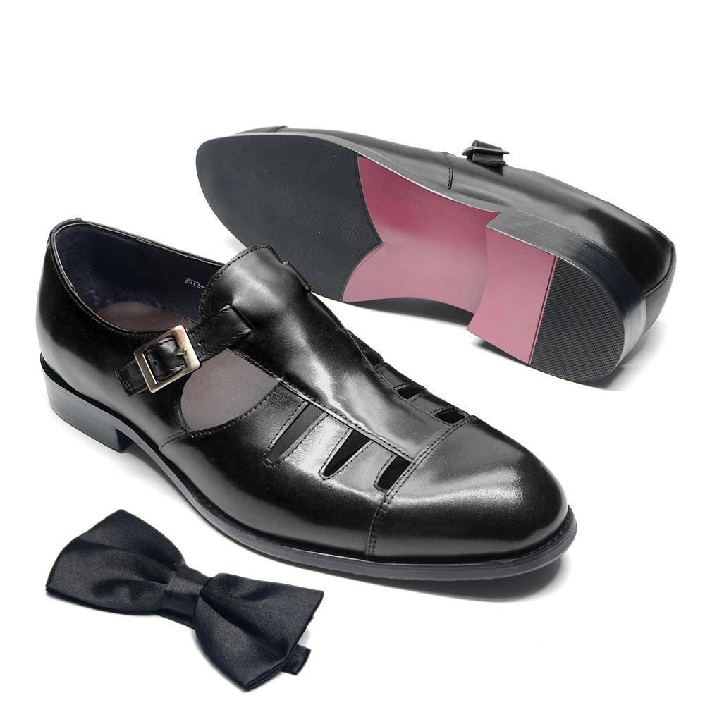 Classic Genuine Leather Mens Summer Dress Sandals Single Buckle Strap Black Brown Closed Toe Classy Casual Formal Shoes for Men 38
Classic Genuine Leather Mens Summer Dress Sandals Single Buckle Strap Black Brown Closed Toe Classy Casual Formal Shoes for Men 38