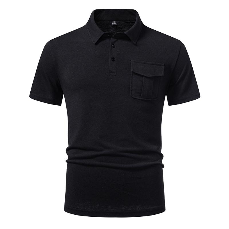 Man Pocket Designer Polo Shirt Summer Tops Short Sleeve Solid Color Golf Camisa Streetwear Masculina Mens Tee Shirt Homme S чёрный
Man Pocket Designer Polo Shirt Summer Tops Short Sleeve Solid Color Golf Camisa Streetwear Masculina Mens Tee Shirt Homme S чёрный