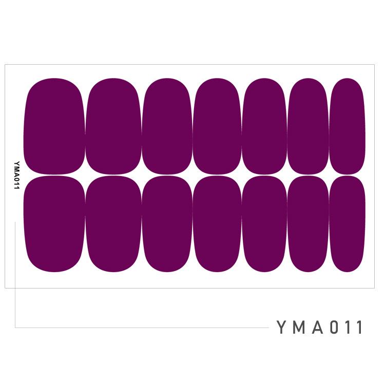 Solid Color Simple Nail Art Stickers - 14 Small Stickers, European & American Style, Nail Polish Film YMA Series
Solid Color Simple Nail Art Stickers - 14 Small Stickers, European & American Style, Nail Polish Film YMA Series