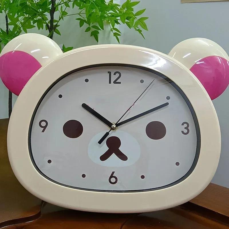 Personalized Wall Mounted Clock Cute Relaxed Bear Wall Clock Mute Seconds Quartz Clock Cartoon Bedside Room Household Decoration 38x30cm
Personalized Wall Mounted Clock Cute Relaxed Bear Wall Clock Mute Seconds Quartz Clock Cartoon Bedside Room Household Decoration 38x30cm