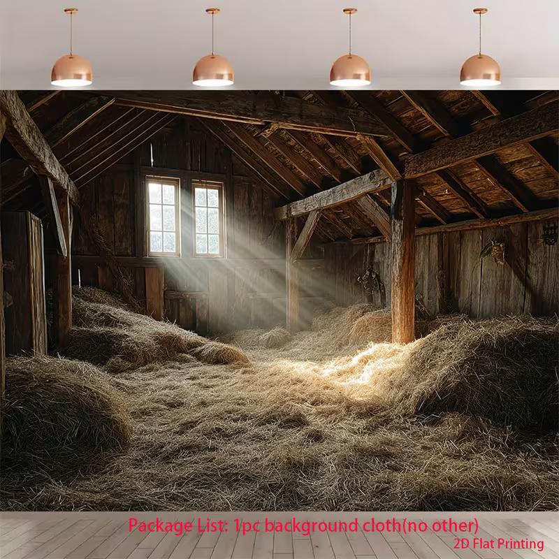 2D Farm Barn Backdrop for Western & Country Themed Photoshoot 47.2x31.5inch/120*80cm
2D Farm Barn Backdrop for Western & Country Themed Photoshoot 47.2x31.5inch/120*80cm