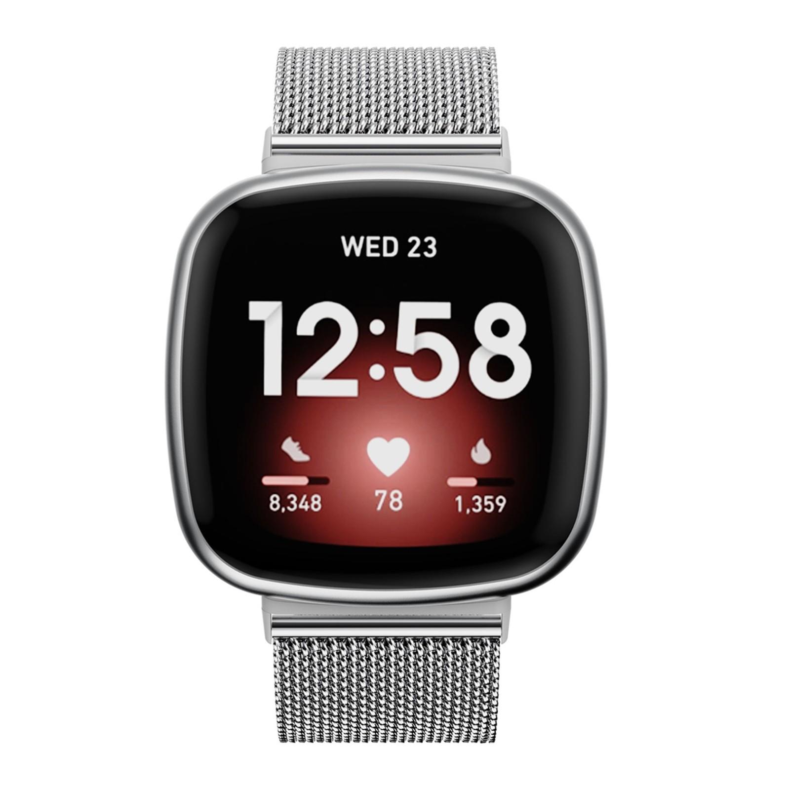 Milanese Bracelet Strap For Versa 3 Smart Watch Band Replacement Stainless Steel Watchband For Sense Wristband One Size серебряный
Milanese Bracelet Strap For Versa 3 Smart Watch Band Replacement Stainless Steel Watchband For Sense Wristband One Size серебряный