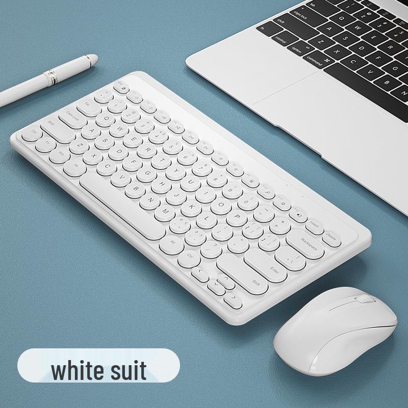 BOW Silent MK610 Wireless Mini Portable Keyboard and Mouse Set for Desktop Office
BOW Silent MK610 Wireless Mini Portable Keyboard and Mouse Set for Desktop Office