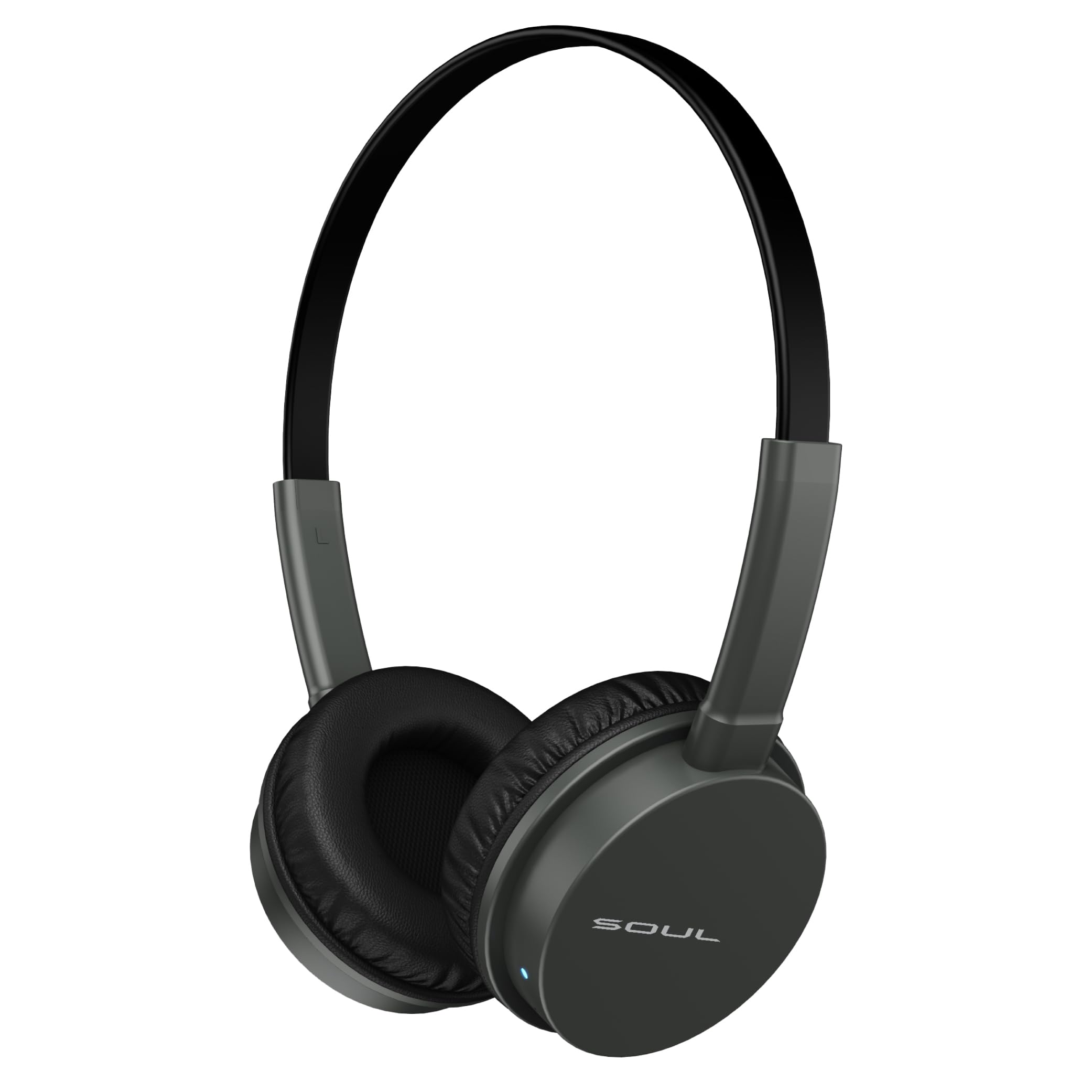 Soul Ultra Wireless Tone Bluetooth On-Ear Headphones Lightweight Foldable Up to 36 Hours Playback Multi-Point Support Black
Soul Ultra Wireless Tone Bluetooth On-Ear Headphones Lightweight Foldable Up to 36 Hours Playback Multi-Point Support Black