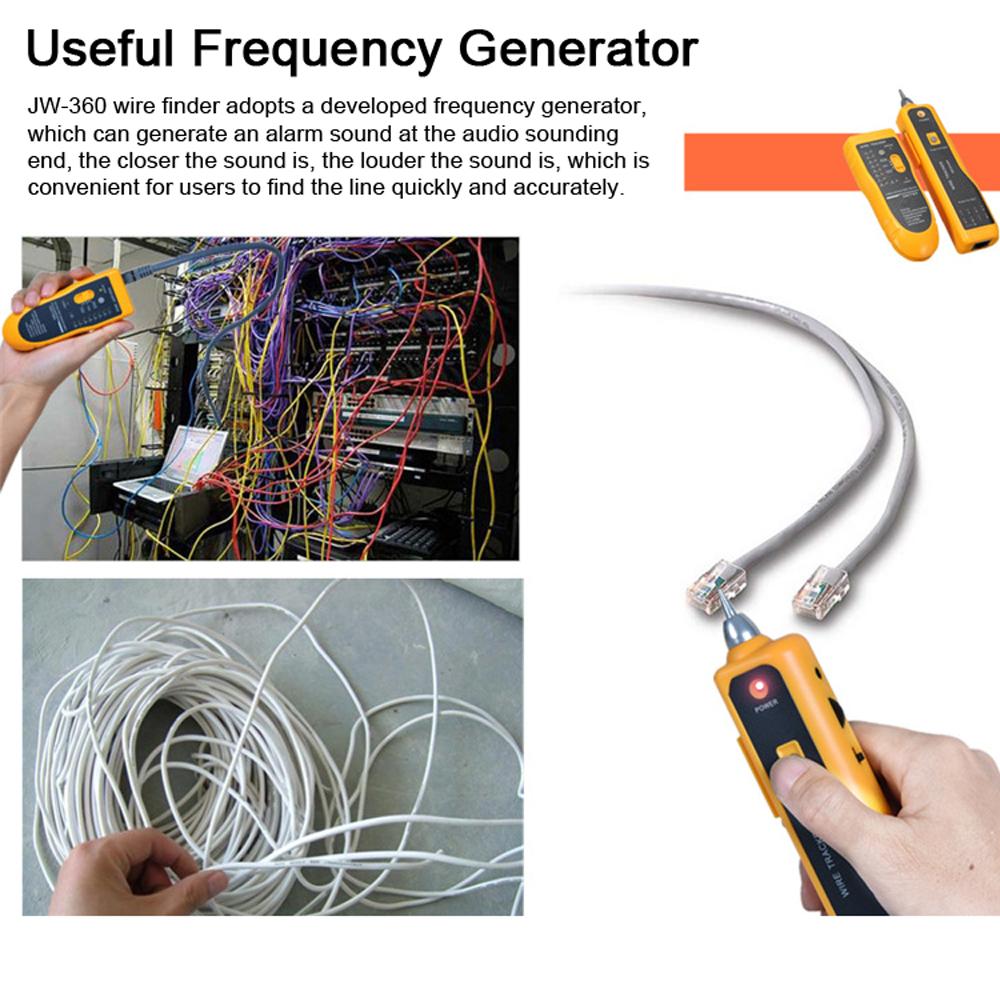 JW 360 Network Telephone Line Finder Multi purpose Network Signal Wire Finder Network Line Checking Instrument Cable жёлтый
JW 360 Network Telephone Line Finder Multi purpose Network Signal Wire Finder Network Line Checking Instrument Cable жёлтый