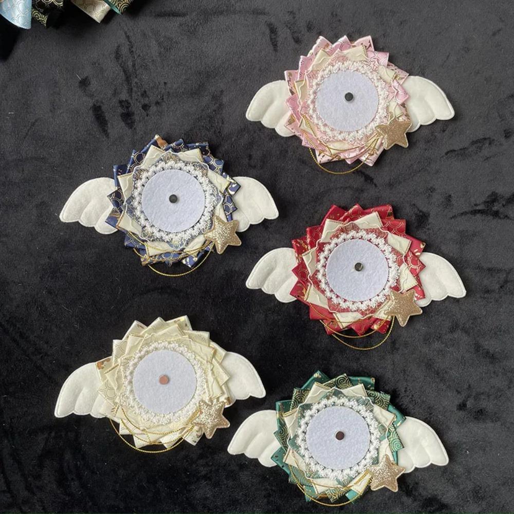 Цветок брошь держатель Itabag Декор крылья красочные значки значки лоток подарок для студента кофейный