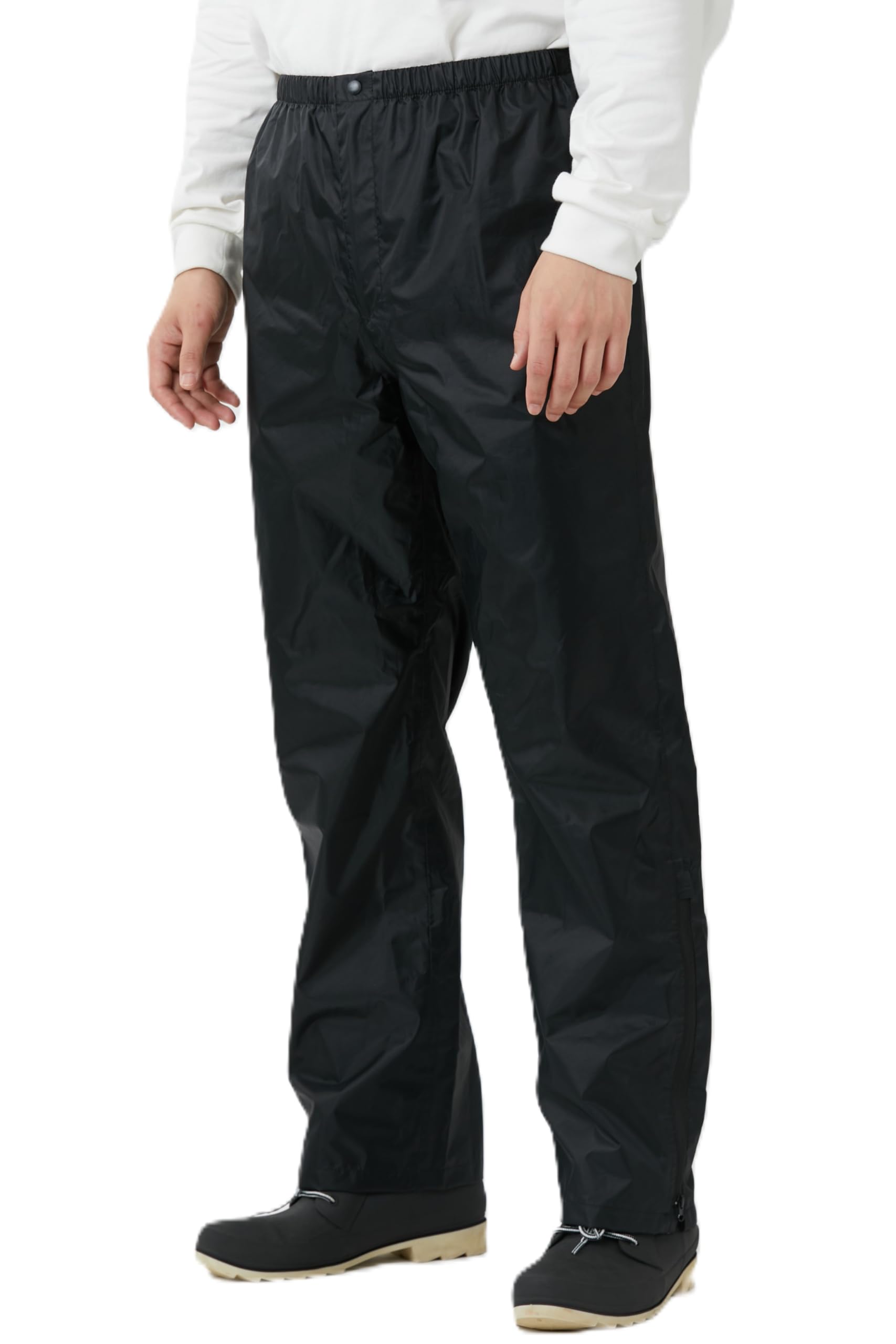 Document Lightweight Open-Front Rain Pants, 3223, Black
Document Lightweight Open-Front Rain Pants, 3223, Black