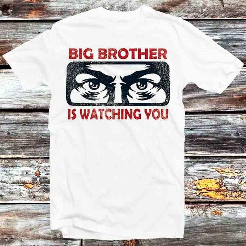 Футболка Ministry Of Truth Big Brother Is Watching You, 230 г/м², 100% хлопок, винтажная ретро-футболка, крутой подарок для мужчин и женщин, унисекс, мультяшный аниме-топ, футболка B1042 XXS белый
Футболка Ministry Of Truth Big Brother Is Watching You, 230 г/м², 100% хлопок, винтажная ретро-футболка, крутой подарок для мужчин и женщин, унисекс, мультяшный аниме-топ, футболка B1042 XXS белый