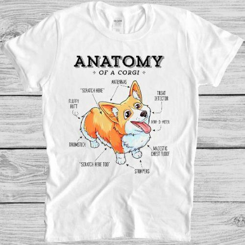 Anatomy of a Corgi T Shirt Funny Dog Puppy Vintage Gift Tee 3015 M
Anatomy of a Corgi T Shirt Funny Dog Puppy Vintage Gift Tee 3015 M