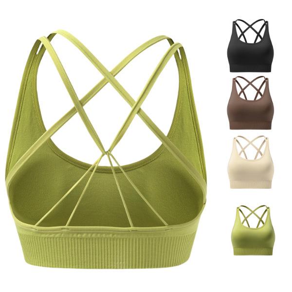 Women s Quick-Dry Cross-Back Sports Bra - Breathable, Shock-Absorbing, Hollow Design for Running Large grass зелений колір
Women s Quick-Dry Cross-Back Sports Bra - Breathable, Shock-Absorbing, Hollow Design for Running Large grass зелений колір