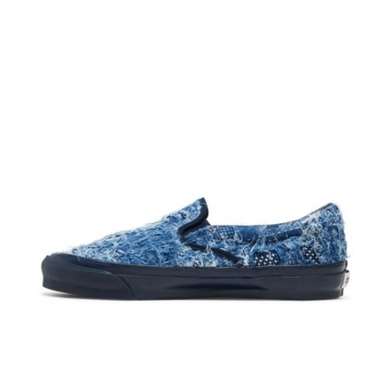 Vans FDMTL x OG Classic Slip-On LX Distressed Indigo VN0A45JK5WP EU 38 індиго
Vans FDMTL x OG Classic Slip-On LX Distressed Indigo VN0A45JK5WP EU 38 індиго