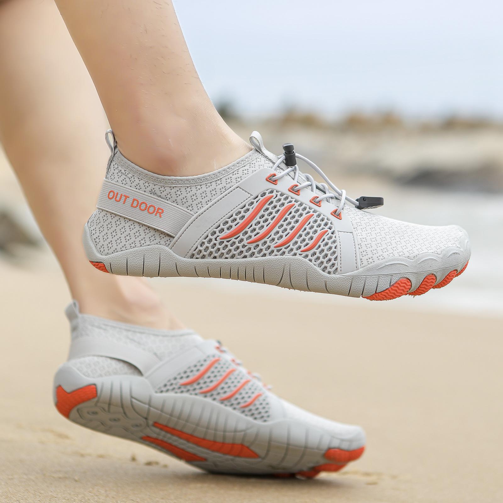 Five-finger creek shoes outdoor beach shoes couple breathable non-slip rafting fishing shoes indoor fitness shoes 43 рожевий
Five-finger creek shoes outdoor beach shoes couple breathable non-slip rafting fishing shoes indoor fitness shoes 43 рожевий
