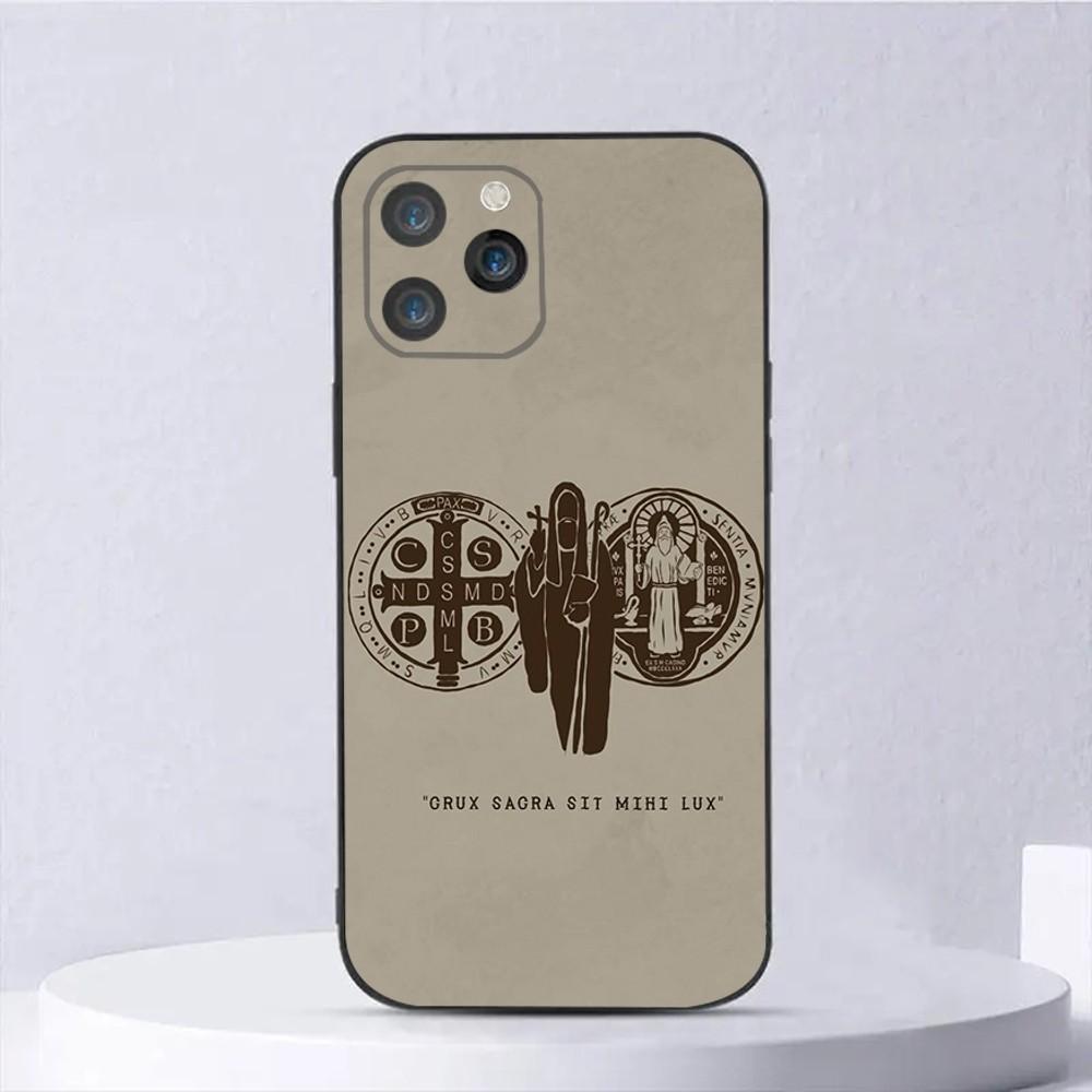 Sao Bento Benedict of Nursia Phone Case For iPhone 16,15,14,13,12,11,Plus,Pro Max,XS,X,XR,SE,Mini,8,7 Soft Silicone Black Cover iPhone15
Sao Bento Benedict of Nursia Phone Case For iPhone 16,15,14,13,12,11,Plus,Pro Max,XS,X,XR,SE,Mini,8,7 Soft Silicone Black Cover iPhone15