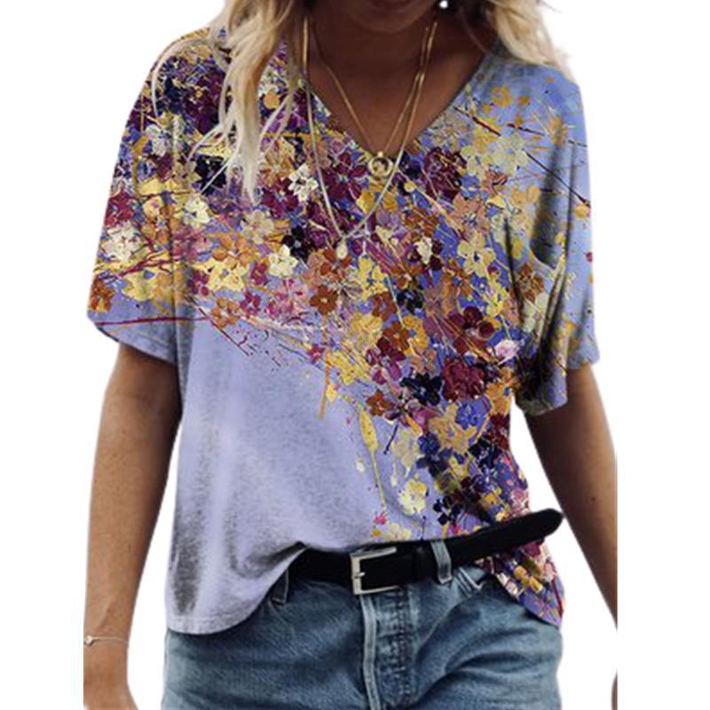 Новая женская футболка с V-образным вырезом, короткими рукавами, летняя, с 3D абстрактным принтом XS
Новая женская футболка с V-образным вырезом, короткими рукавами, летняя, с 3D абстрактным принтом XS