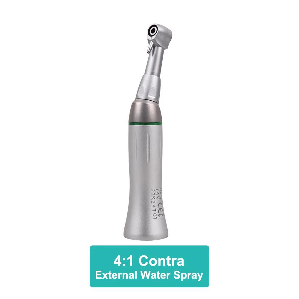 Dental LED Fiber Optic Handpiece 1:1/1:5/20:1/1:4.2 E Type Straight Nose Contra Angle Handpiece Dentistry Equipment Tools 4:1 срібний
Dental LED Fiber Optic Handpiece 1:1/1:5/20:1/1:4.2 E Type Straight Nose Contra Angle Handpiece Dentistry Equipment Tools 4:1 срібний