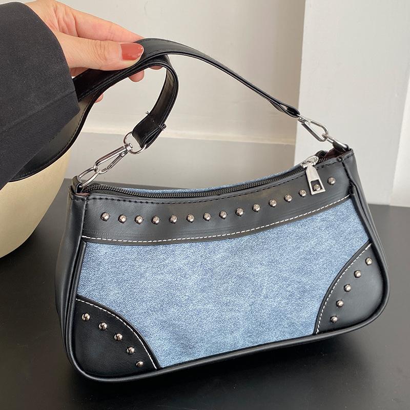 Сумка Niche Textured Underarm Bag для женщин в осенне-зимнем моде, высококачественная универсальная сумка через плечо, джинсовая сумка из холста
Сумка Niche Textured Underarm Bag для женщин в осенне-зимнем моде, высококачественная универсальная сумка через плечо, джинсовая сумка из холста