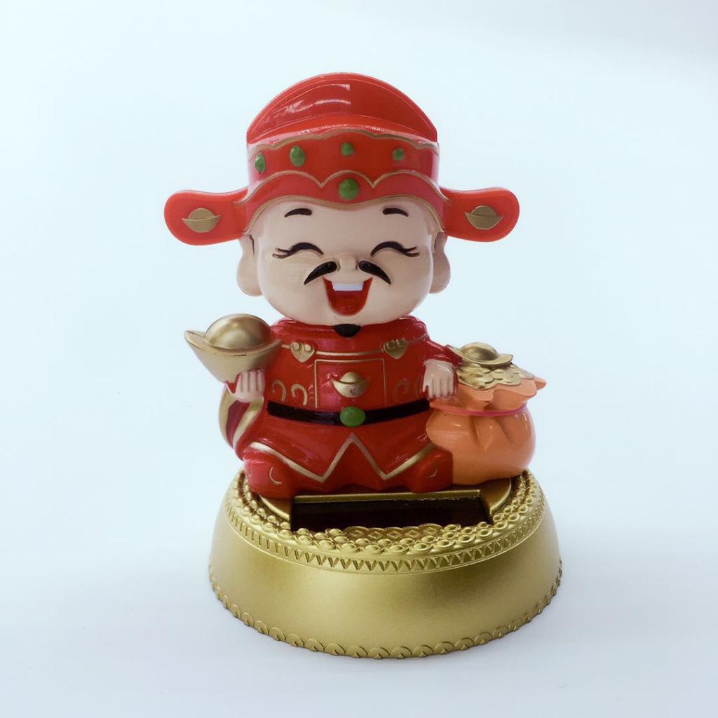 Solar Wealth God Car Ornament - Creative Craft Gift for Prosperity Height about 11
Solar Wealth God Car Ornament - Creative Craft Gift for Prosperity Height about 11