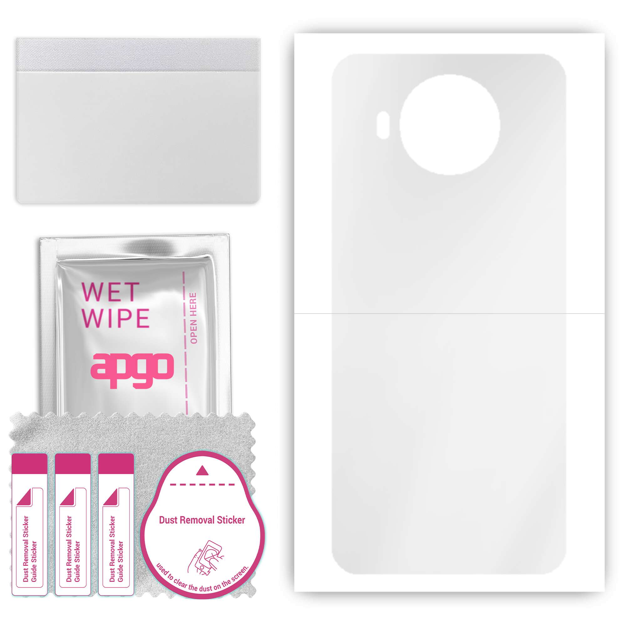 apgo Ultra Clear Protective Skin Sticker для задньої панелі, сумісної з Nokia 8.3 5G, Wrap Film, Hydrogel Film, гнучкий, м’який ТПУ з позиціонуючим шаром
apgo Ultra Clear Protective Skin Sticker для задньої панелі, сумісної з Nokia 8.3 5G, Wrap Film, Hydrogel Film, гнучкий, м’який ТПУ з позиціонуючим шаром