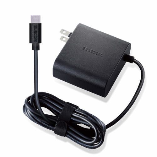 ELECOM Notebook PC AC Adapter Type-C PD Compatible 45W Cable Integrated 2m Black ACDC-PD0145BK
ELECOM Notebook PC AC Adapter Type-C PD Compatible 45W Cable Integrated 2m Black ACDC-PD0145BK