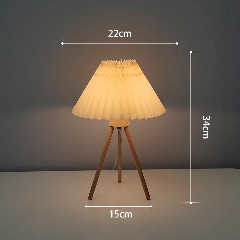 Creative Retro LED Umbrella Shaped Pleated Night Light Homestay Study Bedroom Bedside Decoration Atmosphere Lighting Fixtures Warm light
Creative Retro LED Umbrella Shaped Pleated Night Light Homestay Study Bedroom Bedside Decoration Atmosphere Lighting Fixtures Warm light