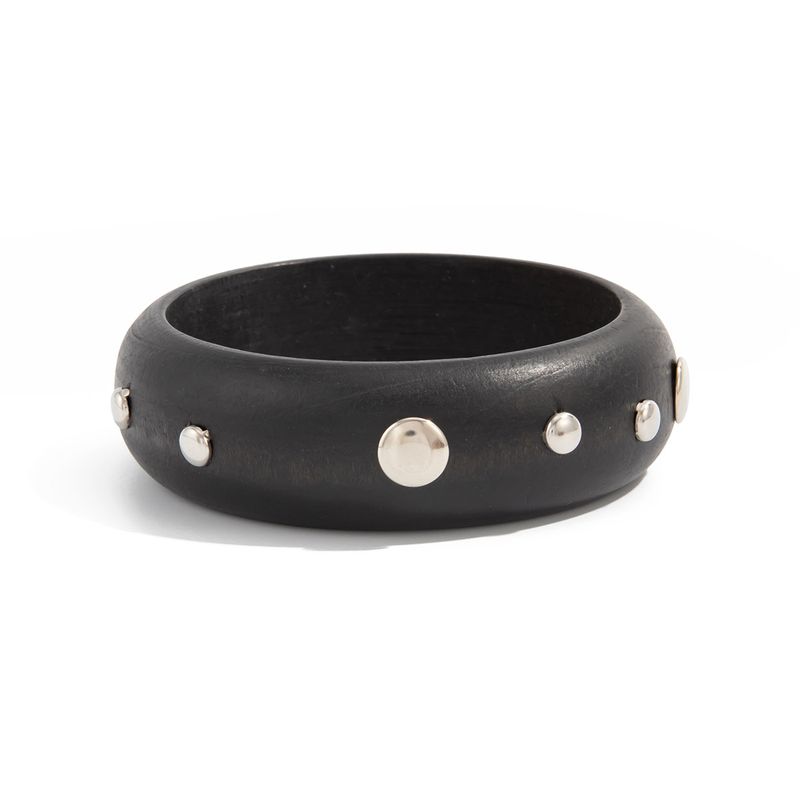 Round Rivet Wooden Bracelet for Women 2026 European and American Retro Hip-Hop Fashion Internet Celebrity Style Matchinging Clothing Accessories Black
Round Rivet Wooden Bracelet for Women 2026 European and American Retro Hip-Hop Fashion Internet Celebrity Style Matchinging Clothing Accessories Black