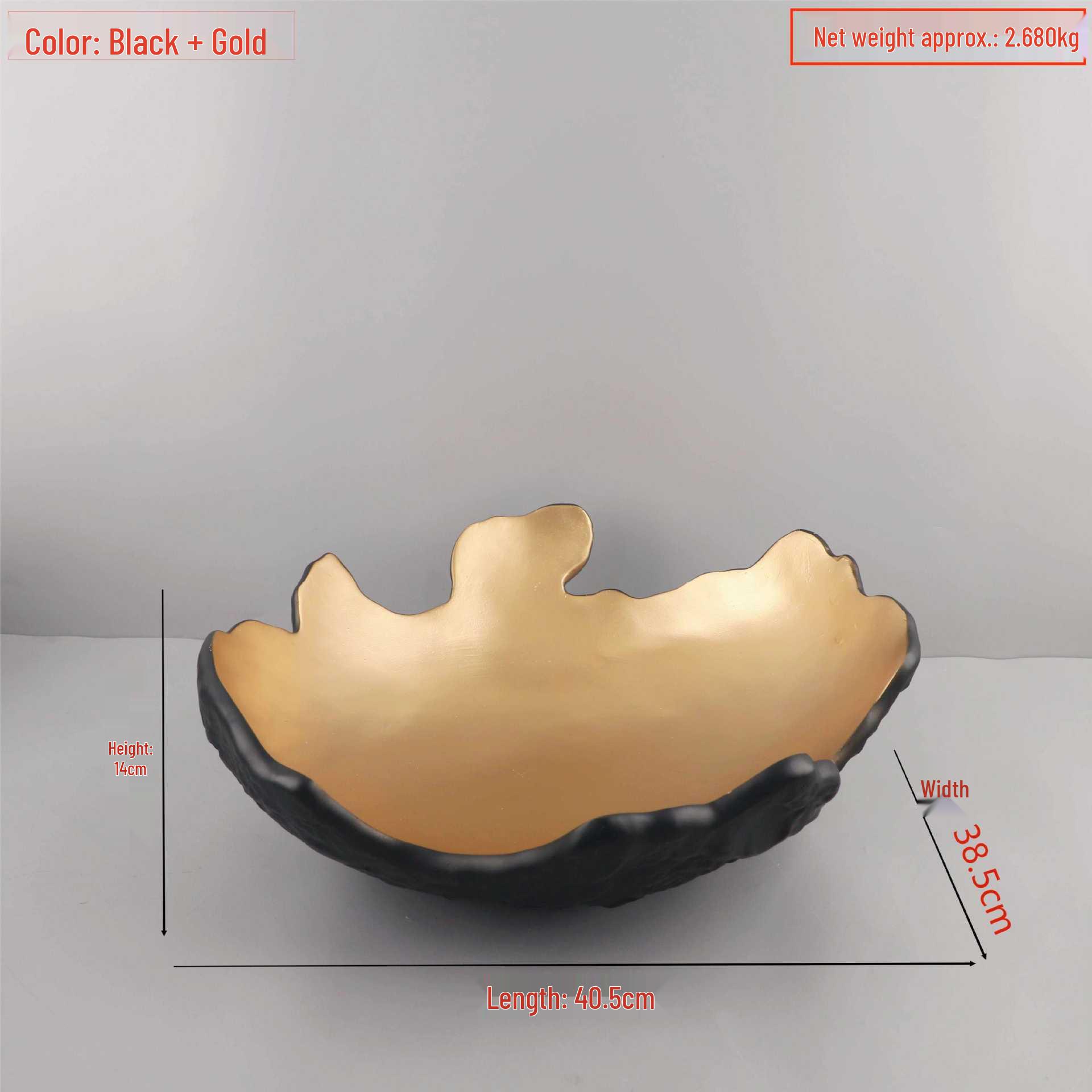Европейская золотая фруктовница для домашнего декора
Европейская золотая фруктовница для домашнего декора