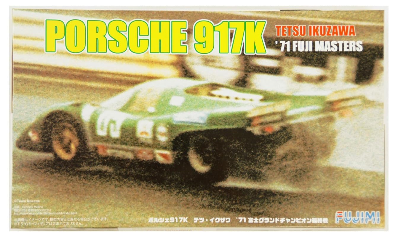 Fujimi Model Real Sports Car Series Porsche 917K Tetsu Ikuzawa Fuji Grand Champion Final Round 1/24 No.92 71
Fujimi Model Real Sports Car Series Porsche 917K Tetsu Ikuzawa Fuji Grand Champion Final Round 1/24 No.92 71