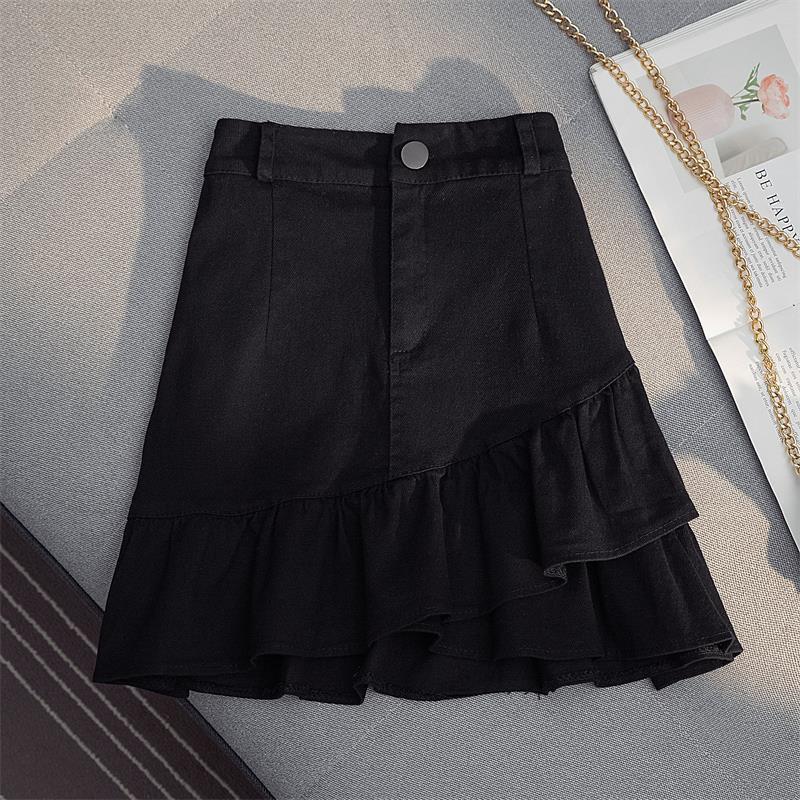 2026 Spring/Summer Women s White Denim Irregular Ruffle A-line High Waist Short Skirt 4XL (150-165 jin)
2026 Spring/Summer Women s White Denim Irregular Ruffle A-line High Waist Short Skirt 4XL (150-165 jin)