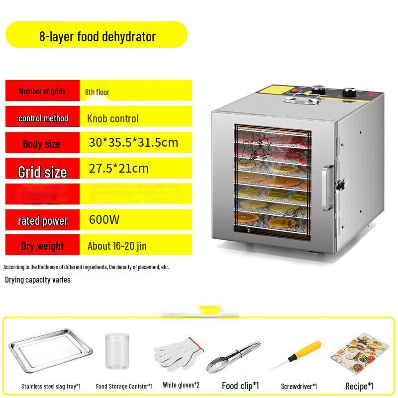 Multi-functional Food Dehydrator
Multi-functional Food Dehydrator