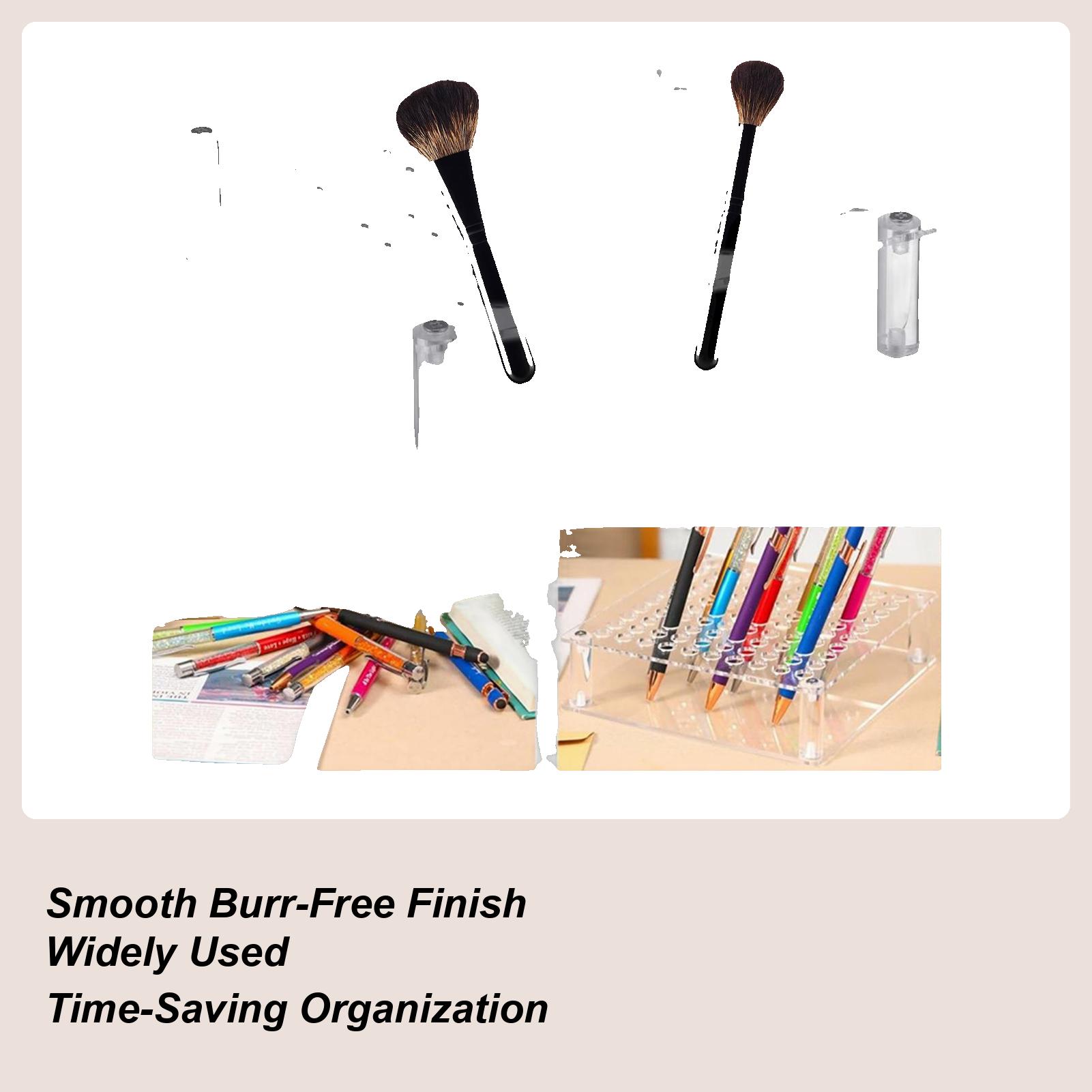 Acrylic Pen Display Rack Pencil Brush Holder 100 Hole Desk Large Capacity Tabletop Paint Brush Organizer Rack for Living Room China Mainland
Acrylic Pen Display Rack Pencil Brush Holder 100 Hole Desk Large Capacity Tabletop Paint Brush Organizer Rack for Living Room China Mainland