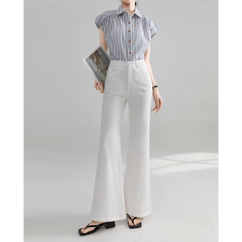 Белые джинсы без штанин слегка расклешенные для женщин лето новый с высокой талией облегающие свободные трикотажные прямые брюки 2XL
Белые джинсы без штанин слегка расклешенные для женщин лето новый с высокой талией облегающие свободные трикотажные прямые брюки 2XL