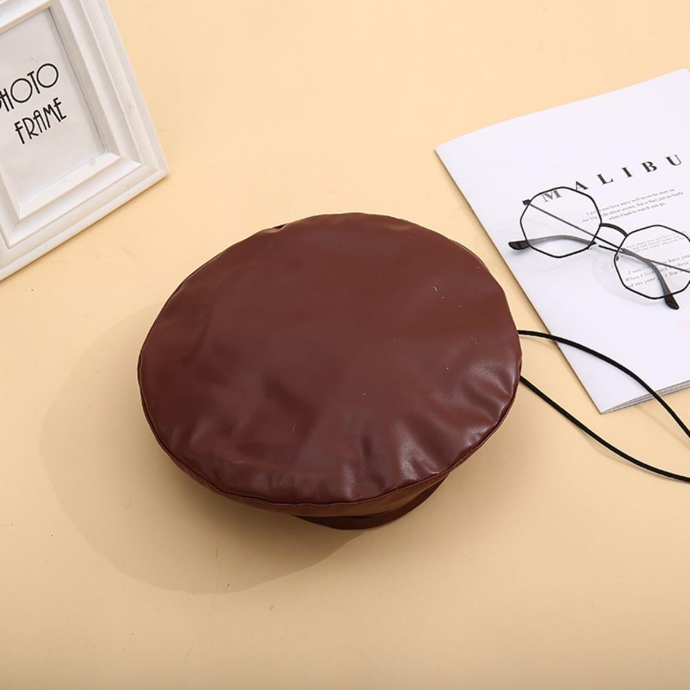 British Style Flat Top Painter Hat Solid Color Retro Beret Personality Girl кавовий
British Style Flat Top Painter Hat Solid Color Retro Beret Personality Girl кавовий