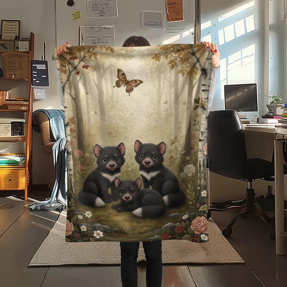 1PC Printmaking style Print FlAannel Blanket, High quality Comfortable for All Seasons, Home Decor, Warmth and Comfort 80cm x 120cm
1PC Printmaking style Print FlAannel Blanket, High quality Comfortable for All Seasons, Home Decor, Warmth and Comfort 80cm x 120cm