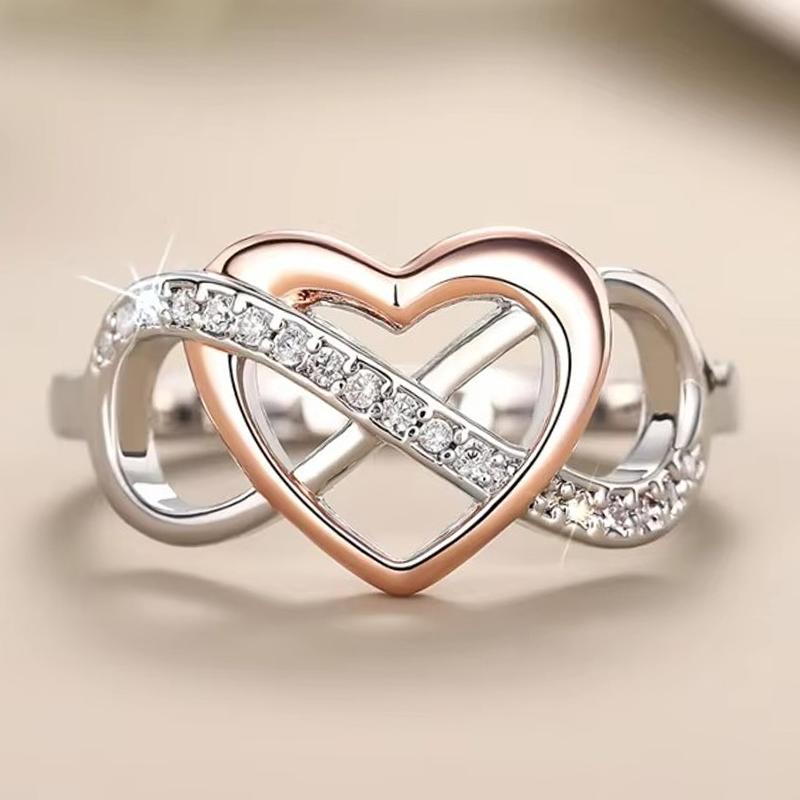 Huitan Warming Heart Infinity Sign Design Rings Female Fashion Delicate Romantic Accessories Charm Versatile Zircon for Wedding 6
Huitan Warming Heart Infinity Sign Design Rings Female Fashion Delicate Romantic Accessories Charm Versatile Zircon for Wedding 6