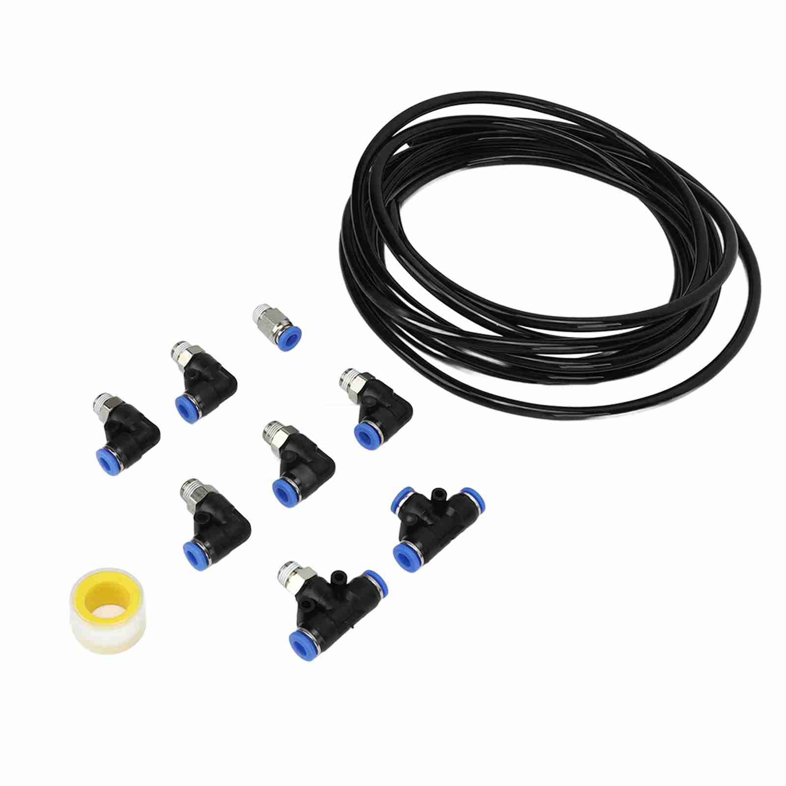 10PCS Turbo Vacuum Fitting Kit 180psi Flexible Lightweight Strong Kink Resistanct Replacement For Supra Blue синій
10PCS Turbo Vacuum Fitting Kit 180psi Flexible Lightweight Strong Kink Resistanct Replacement For Supra Blue синій