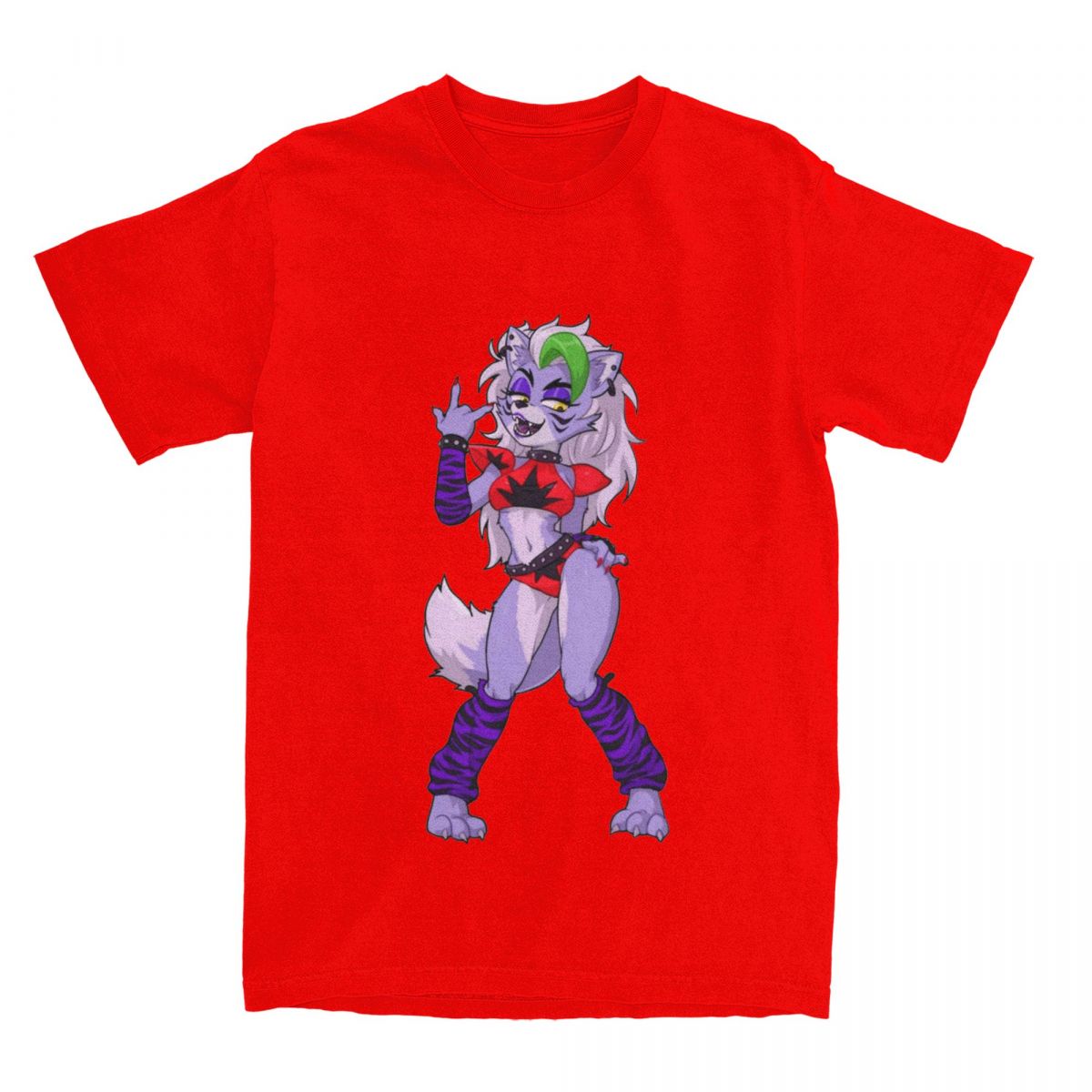 FNAF Roxanne Wolf TShirt for Men Women Funny Cotton Tee Shirt Crew Neck Short Sleeve T Shirts Plus Size Tops S
FNAF Roxanne Wolf TShirt for Men Women Funny Cotton Tee Shirt Crew Neck Short Sleeve T Shirts Plus Size Tops S