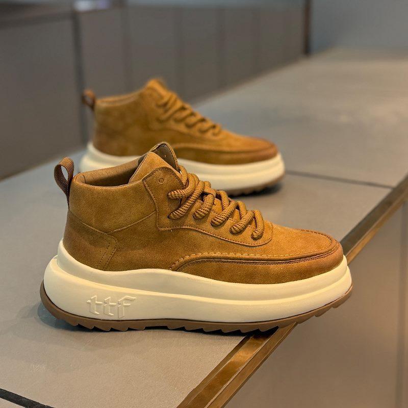 High-top autumn and winter leather surface ultra-light soft sole British style casual leather boots velvet net platform shoes tt 38
High-top autumn and winter leather surface ultra-light soft sole British style casual leather boots velvet net platform shoes tt 38