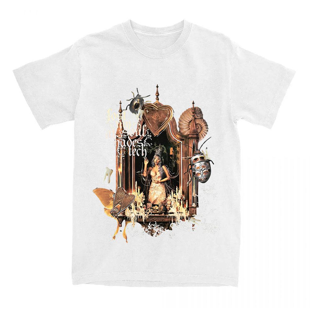 MelanieMartinez Graphic Printing Tees Summer O-neck Female T-shirt Short Sleeve Unisex Streetwear Merch Fashion Female Top XXL білий
MelanieMartinez Graphic Printing Tees Summer O-neck Female T-shirt Short Sleeve Unisex Streetwear Merch Fashion Female Top XXL білий