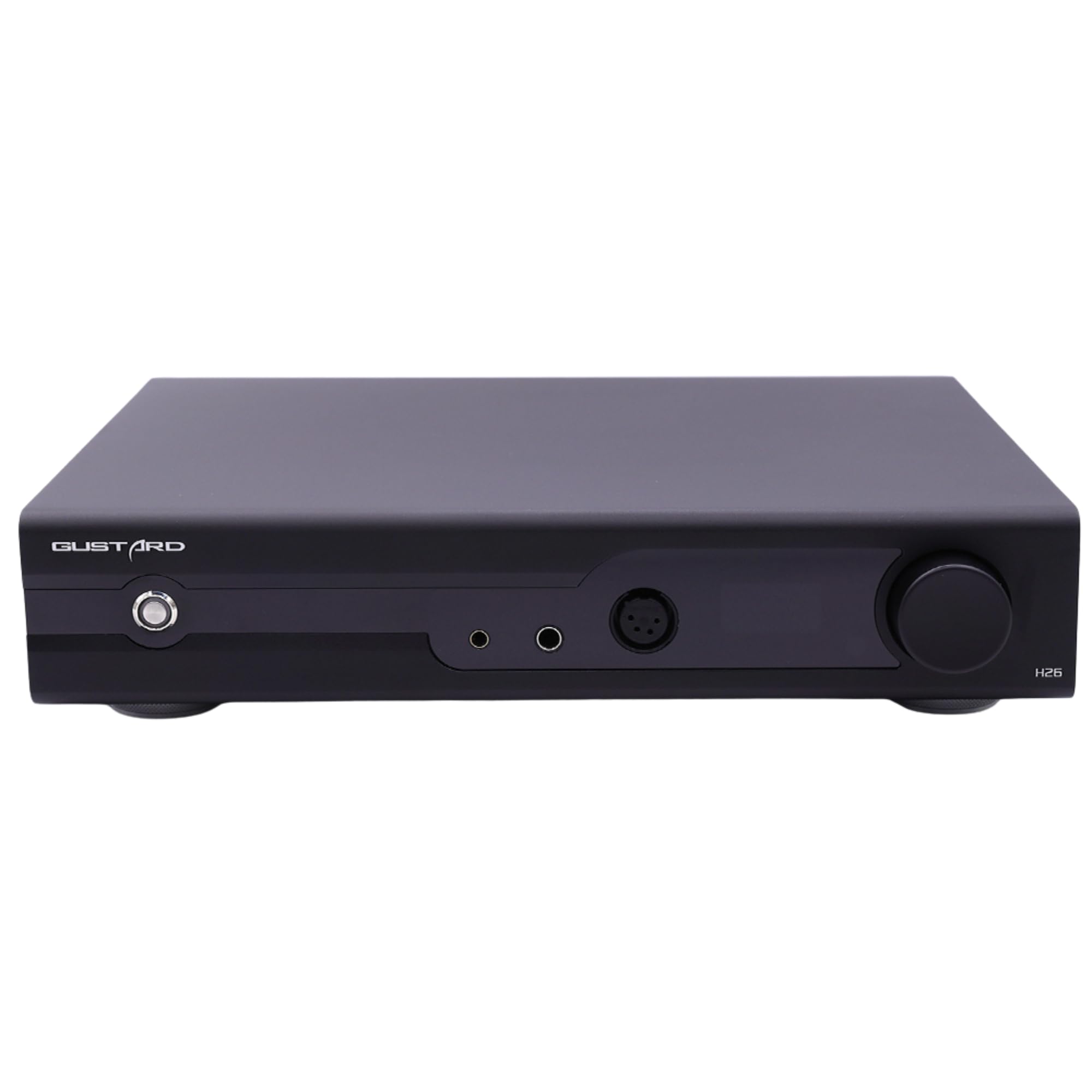 GUSTARD H26 Class A Headphone Amplifier Fully Balanced Pin XLR Headphone Output with Remote Control & Preamplifier, Discrete, 4.4mm/6.35mm/4 чорний
GUSTARD H26 Class A Headphone Amplifier Fully Balanced Pin XLR Headphone Output with Remote Control & Preamplifier, Discrete, 4.4mm/6.35mm/4 чорний
