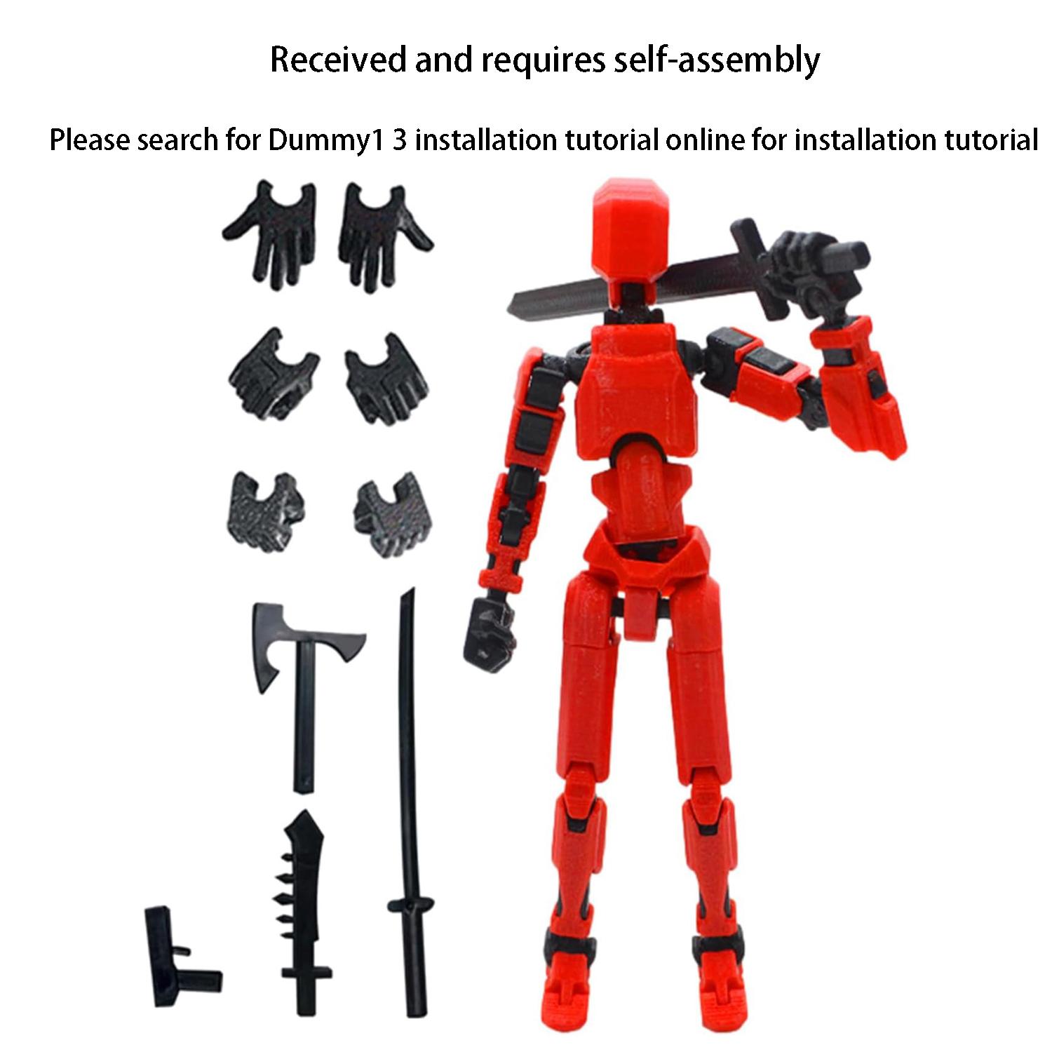 Multi Joint Movable Doll Construction Blocks, Diy Assembled Figurines For Children, Trendy Relaxation Ornaments L
Multi Joint Movable Doll Construction Blocks, Diy Assembled Figurines For Children, Trendy Relaxation Ornaments L