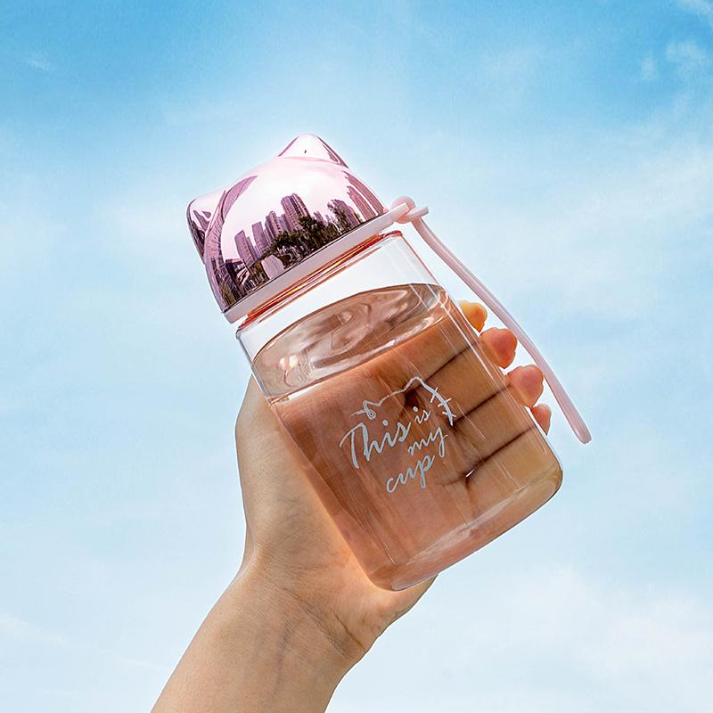 430Ml Cartoon Cute Plastic Large Capacity Portable Water Cup Gift Mug For Children рожевий
430Ml Cartoon Cute Plastic Large Capacity Portable Water Cup Gift Mug For Children рожевий