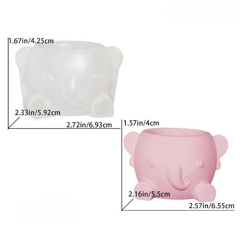 Elephant Silicone Mold for Epoxy Resin Concrete Cement Planter DIY Cute Flower Pot Makeup Sponge Holder Storage Box Decor
Elephant Silicone Mold for Epoxy Resin Concrete Cement Planter DIY Cute Flower Pot Makeup Sponge Holder Storage Box Decor