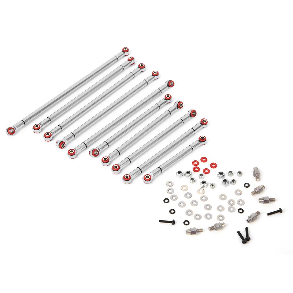 Aluminium Alloy Wheelbase Link Rod for RGT 136100 1Celsius10 RC Car Crawler Upgrade Parts Accessory
Aluminium Alloy Wheelbase Link Rod for RGT 136100 1Celsius10 RC Car Crawler Upgrade Parts Accessory