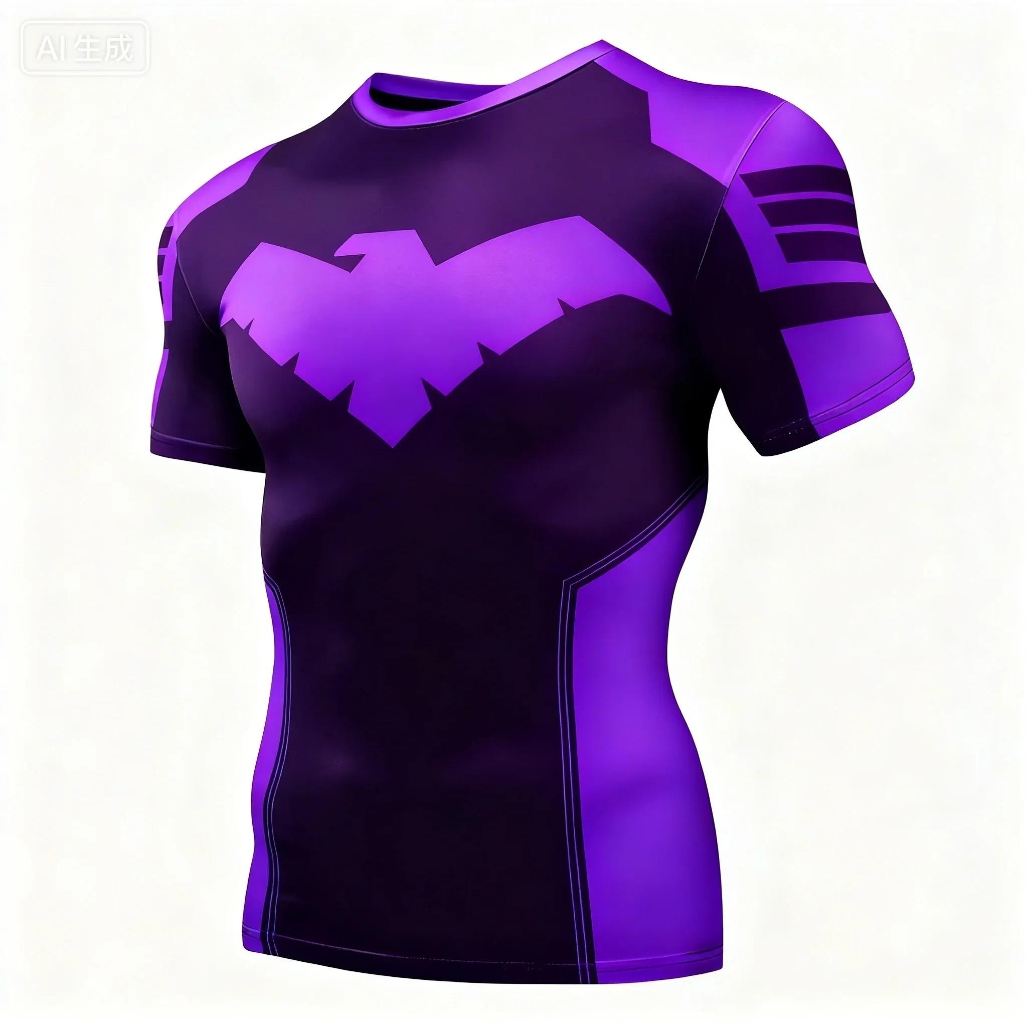 Athletic Fitness Compression Short-sleeve Top Breathable Quick-dry Fabric for Running Training Daily Wear S
Athletic Fitness Compression Short-sleeve Top Breathable Quick-dry Fabric for Running Training Daily Wear S