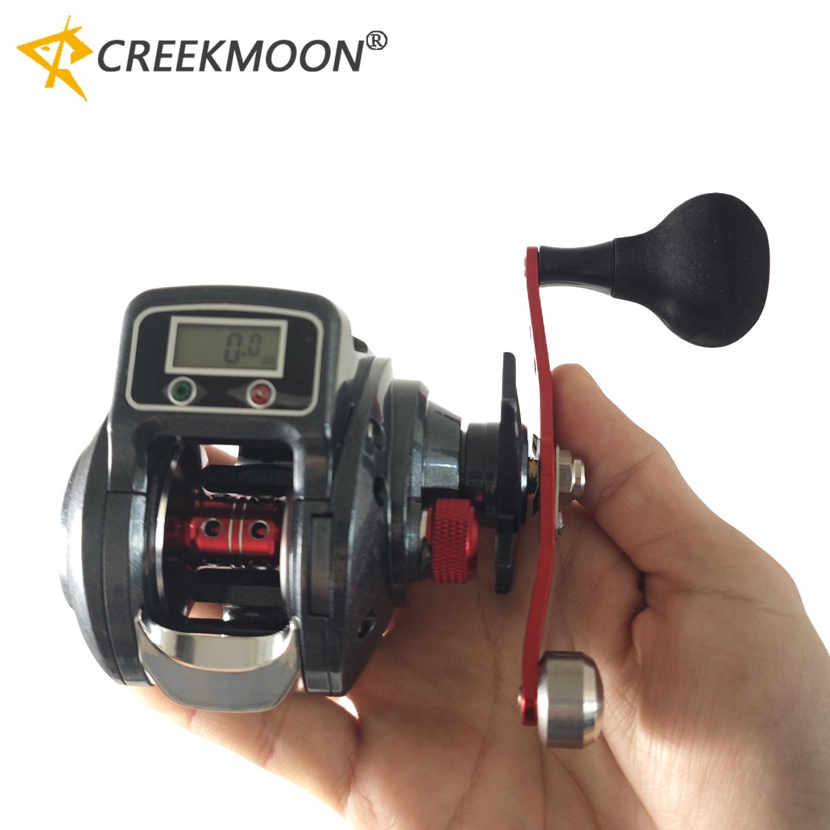 Baitcasting Fishing Reel with Line Counter 16+1 Bearings Baitcaster Wheel Electronic Digital Display Fishing Line Counter Reels 260319 Right Hand
Baitcasting Fishing Reel with Line Counter 16+1 Bearings Baitcaster Wheel Electronic Digital Display Fishing Line Counter Reels 260319 Right Hand