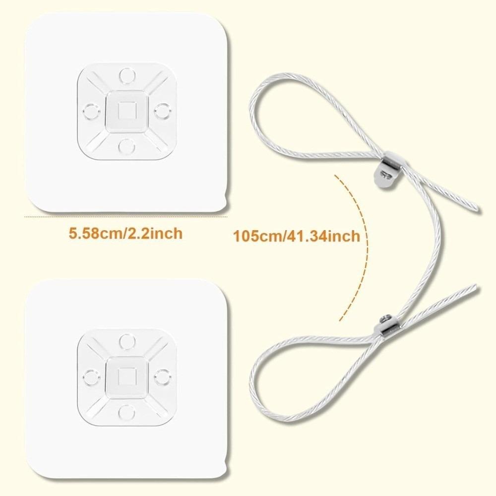 Anti-Tip TV Safety Strap Premium Adjustable Anti-Tip Furniture Fastening Kit Easy Install Childproof
Anti-Tip TV Safety Strap Premium Adjustable Anti-Tip Furniture Fastening Kit Easy Install Childproof