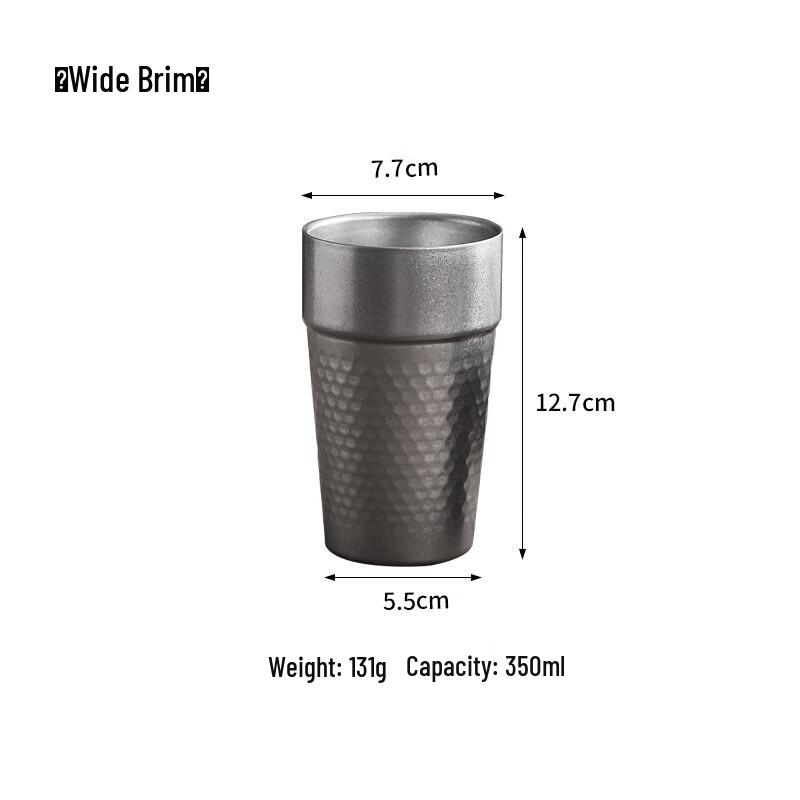 Wutuo Stainless Steel Double Wall Beer Mug
Wutuo Stainless Steel Double Wall Beer Mug