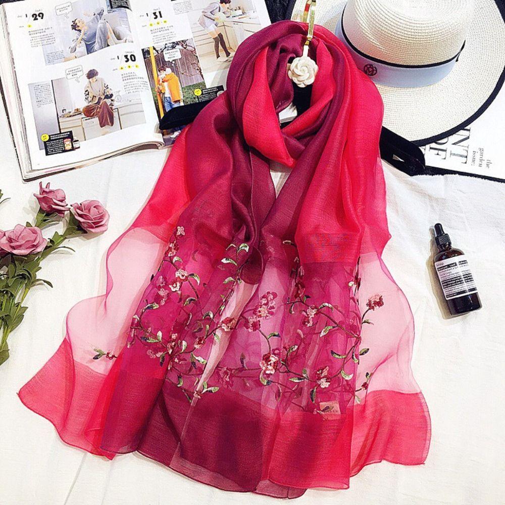 Flower Pattern Printed Shawl Silk Material Gauze Scarf The New Embroidered Silk Scarf Women s
Flower Pattern Printed Shawl Silk Material Gauze Scarf The New Embroidered Silk Scarf Women s